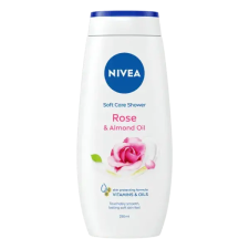 Nivea krémtusfürdő 250ml Rose & Almond Oil tusfürdők