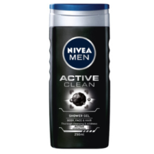  Nivea Men Tusfürdő 250ml Active Clean tusfürdők