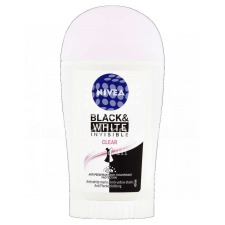 Nivea NIVEA deo stift 40 ml Black&amp;White invisible clear dezodor