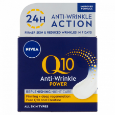 Nivea NIVEA Q10 Power ránctalanító éjszakai arckrém 50 ml arckrém
