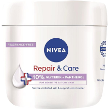 Nivea Repair and Care cream fragnance free 400ml testápoló