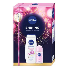 Nivea Shining moments of joy ajándékcsomag tusfürdő, golyós deo kozmetikai ajándékcsomag
