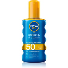 Nivea Sun Protect & Dry Touch láthatatlan napozó spray SPF 50 200 ml naptej, napolaj