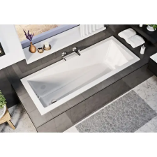  NIWELL Wave slim egyenes kád 170x70 kád, zuhanykabin