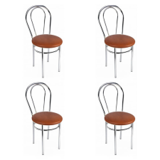  Nizza étkezőszék króm + calvados 4 db bútor