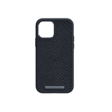 Njord byELEMENTS Salmon Leather iPhone 12 mini tok Vindur - sötétszürke (SL14040) (SL14040) - Telefontok tok és táska