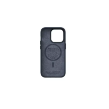 Njord byELEMENTS Salmon Leather Magsafe telefontok 15,5 cm (6.1") Borító Fekete (AONJOTFNA43SL00) tok és táska