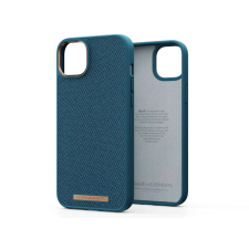Njord Fabric Apple iPhone 14 Plus Szilikon Tok - Kék tok és táska