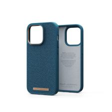 Njord Fabric Apple iPhone 14 Pro Szilikon Tok - Kék tok és táska