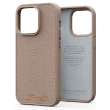 Njord Fabric Just Case hátlaptok iPhone 14 Pro rózsaszín homok tok és táska