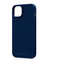 Njord iPhone 15 Plus Suede MagSafe Case Blue tok és táska