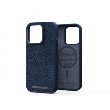 Njord Salmon Leather Magsafe Case iPhone 14 Pro Vatn | Petrol mobiltelefon kellék