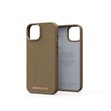 Njord Suede Comfort+ Case iPhone 14 Camel tok és táska
