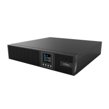 Njoy Szünetmentes 1000VA - Aster 1K (8x IEC C13, On-line, RS232, USB, szoftver, LCD kijelző, 2U rack) szünetmentes áramforrás