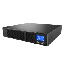 Njoy Szünetmentes 1000VA - Balder 1000 (On-line, RS232, USB, szoftver, LCD kijelző, 2U rack) szünetmentes áramforrás