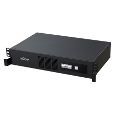Njoy Szünetmentes 2000VA - Code 2000 (8 IEC C13, line-interaktív, USB menedzsment, szoftver, LCD kijelző, 2U rack) hosszabbító, elosztó
