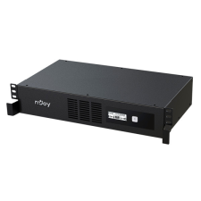 Njoy Szünetmentes 800VA - Code 800 (4 IEC C13, line-interaktív, USB menedzsment, szoftver, LCD kijelző, 2U rack) szünetmentes áramforrás