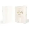  NKJV, Bride's Bible, Leathersoft, White, Red Letter, Comfort Print – Thomas Nelson
