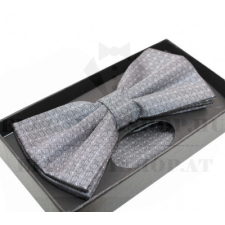  NM Díszdobozos mintás csokornyakkendő szett - Szürke mintás ajándéktárgy