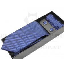  NM nyakkendő szett - Kék mintás nyakkendő
