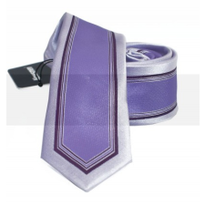  NM slim nyakkendő - Lila mintás nyakkendő