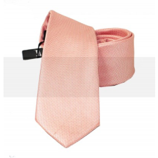  NM slim szövött nyakkendő - Púderbarack nyakkendő
