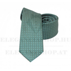  NM slim szövött nyakkendő - Zöld aprómintás
