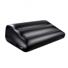 NMC Dark Magic felfújható, ék alakú szex párna, csuklókötözőkkel bilincs, kötöző