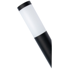 NNLED Kinkiet Ogrodowy Elewacyjny E27 SKOŚNY SŁUPEK Tuba Czarna kültéri világítás