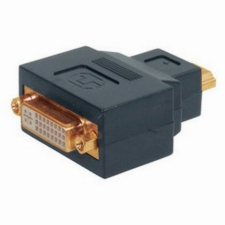 No-name Adapter HDMI > DVI (ST-BU) vergoldet Black (77400) kábel és adapter