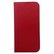 NO NAME Etui Smart mágneses könyvtok iPhone 15 Pro Max 6.7&quot; piros tok és táska