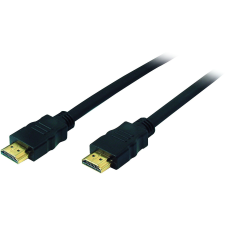 No-name HDMI (ST-ST) 3m 3D Ethernet 4K 60Hz vergoldet Black (77473-E) - HDMI kábel és adapter