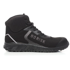 NO RISK Black Tiger S3 ESD Fekete Munkavédelmi bakancs - 35