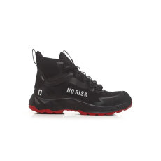 NO RISK x-treme mid S3L HI CI FO SR védőbakancs fekete-piros -39