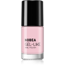 NOBEA Day-to-Day Gel-like Nail Polish körömlakk géles hatással árnyalat Baby pink #N49 6 ml körömlakk