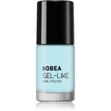 NOBEA Day-to-Day Gel-like Nail Polish körömlakk géles hatással árnyalat #N67 Sky blue 6 ml körömlakk
