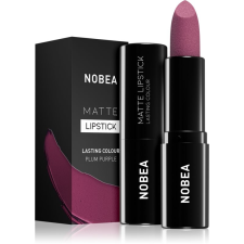 NOBEA Day-to-Day Matte Lipstick mattító rúzs árnyalat Plum purple #M15 3 g rúzs, szájfény
