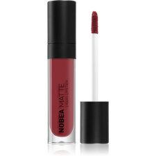 NOBEA Day-to-Day Matte Liquid Lipstick mattító folyékony rúzs árnyalat Maroon #M10 7 ml rúzs, szájfény