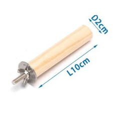 Nobleza | Fa ülőrúd - 2x10 cm játék madaraknak