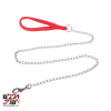  Nobleza Láncos Póráz 3 x 120 cm - piros