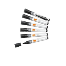 NOBO 1-3mm Táblamarker készlet - Fekete (10 db / csomag) filctoll, marker