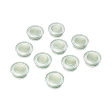NOBO Erős mágnes, 10 db, "Diamond " táblákhoz, NOBO, átlátszó táblamágnes