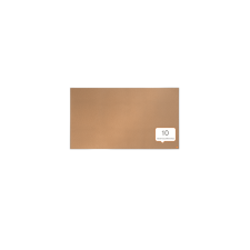 NOBO Impression Pro Parafatábla 122x69cm - Barna (1915416) parafatábla