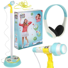 Nobo Kids Mikrofonállvány MP3 fejhallgatóval audió kellék