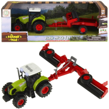 Nobo Kids Traktor boronával autópálya és játékautó