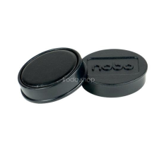 NOBO Korong mágnes, fehértáblához, 30 mm, 4 db, NOBO, fekete táblamágnes