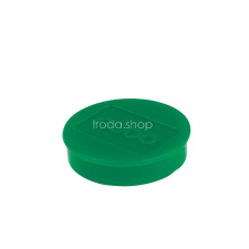 NOBO Mágneskorong, erős, 38 mm, 10 db, NOBO, zöld táblamágnes
