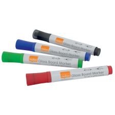 NOBO Üvegtábla marker, NOBO, 4 különböző szín filctoll, marker
