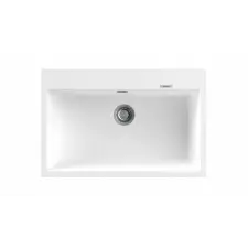  NODOR 4081 - Mosogatótálca NorGranite 78.50 1B WH fehér mosogatótálca