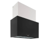  NODOR 8532 Nodor - Páraelszívó NorBreeze CUBE GLASS ECO 90 BK